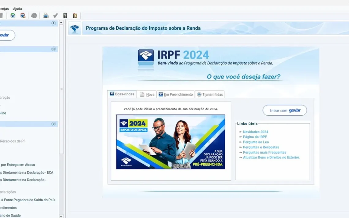 Declaração do Imposto de Renda, IRPF, declaração, Receita Federal