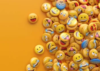 ícones, emojis na comunicação, figuras simbólicas