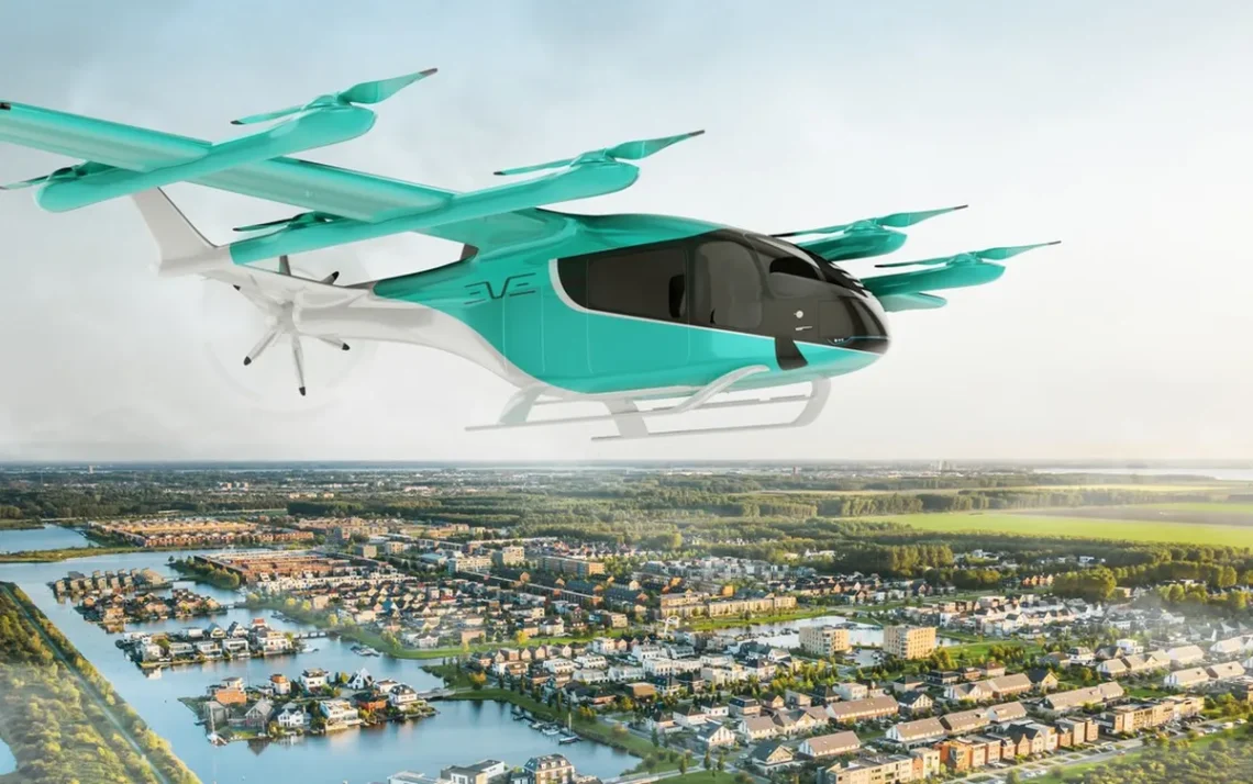 eVTOL, veículo de pouso de decolagem vertical