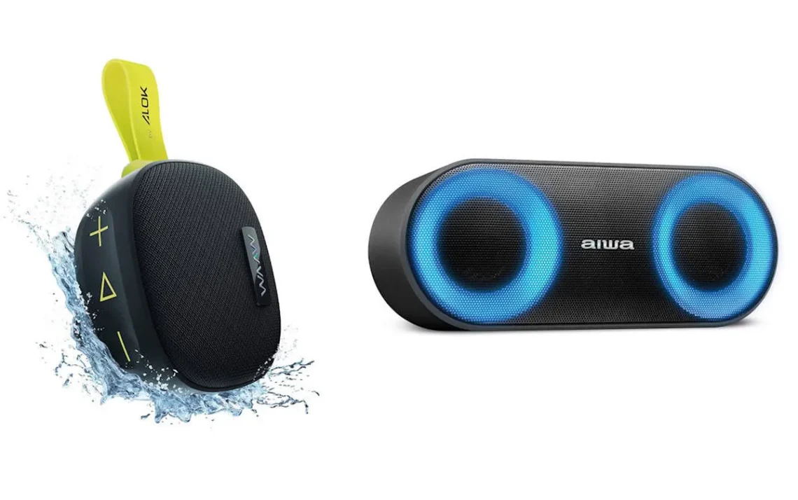 portáteis, bluetooth, speakers;