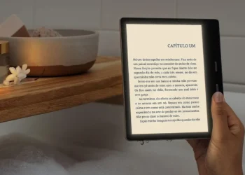 leitor de livros, e-reader;