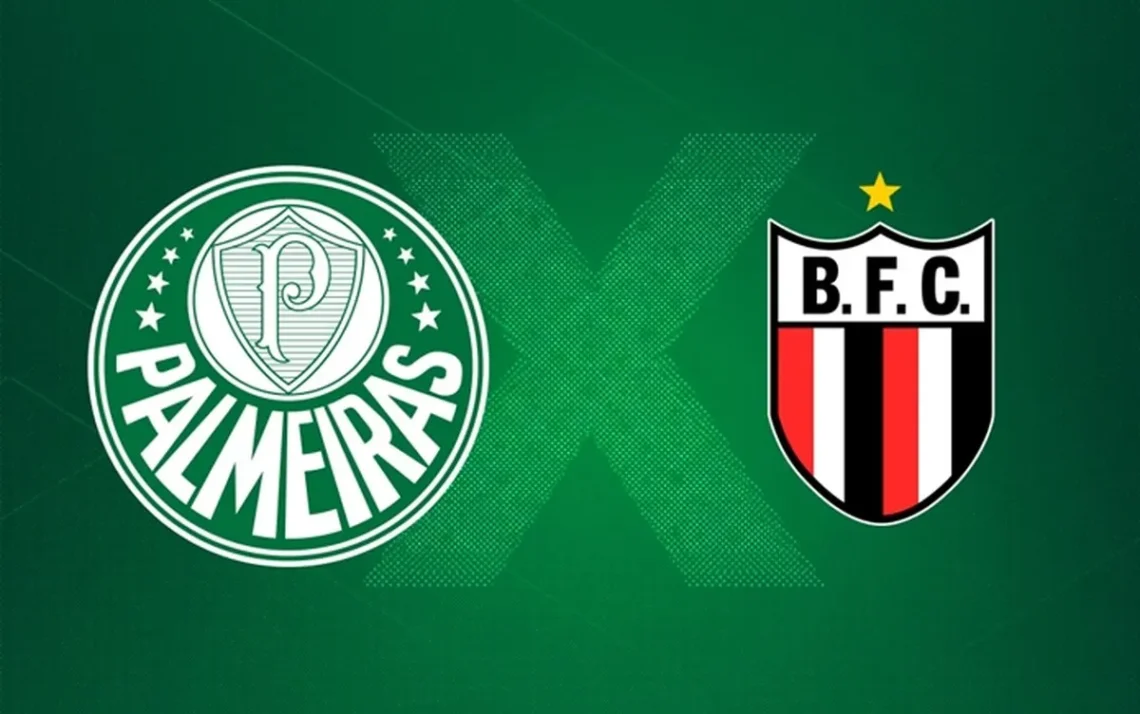 Palmeiras contra Botafogo-SP;