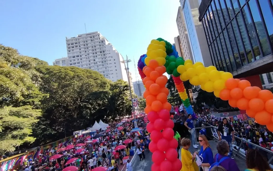 Parada, LGBT+, Parada, LGBTQ+, Desfile, do Orgulho;