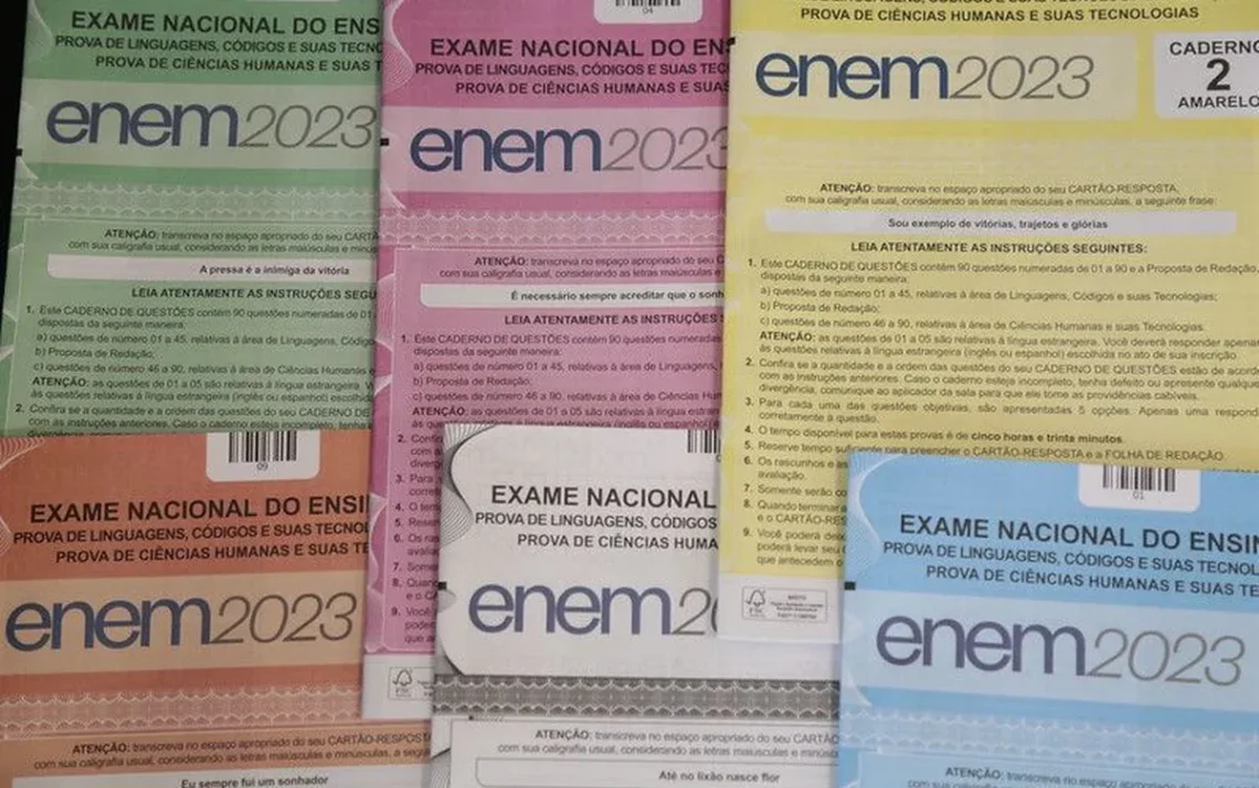 Exame Nacional do Ensino Médio, Exame Nacional, prova do ENEM;