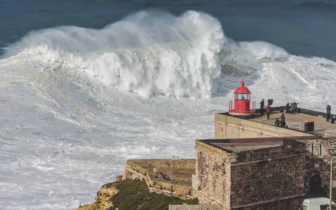 grandes ondas;