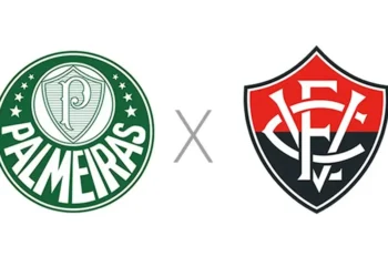 Palmeiras contra Vitória, partida de Palmeiras e Vitória, confronto entre Palmeiras e Vitória;