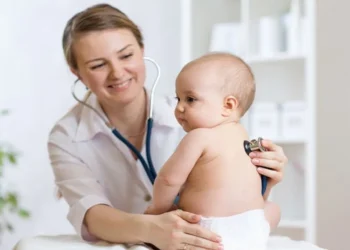 tratamento, bebê, criança