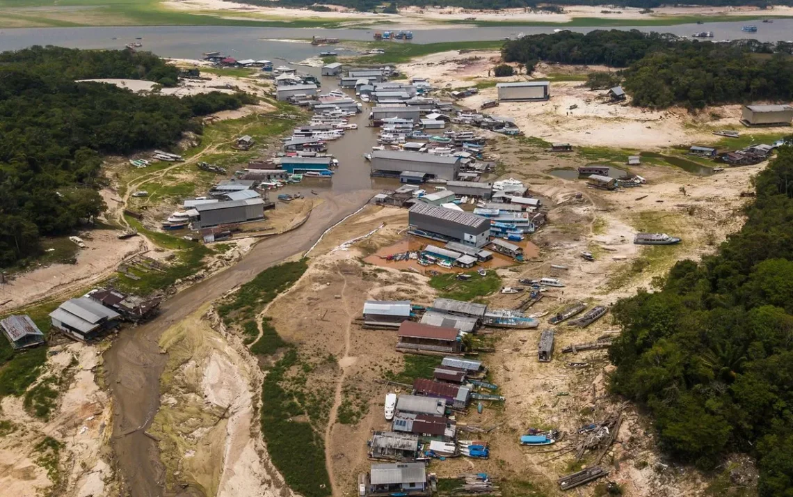 seca, emergência, baixo nível dos rios;